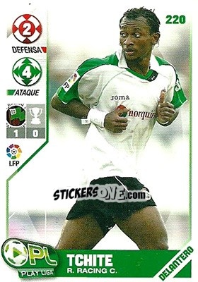 Sticker Tchité - Play Liga 2007-2008 n. 220 - Panini