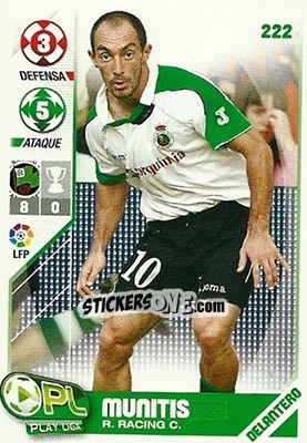 Sticker Munitis - Play Liga 2007-2008 n. 222 - Panini