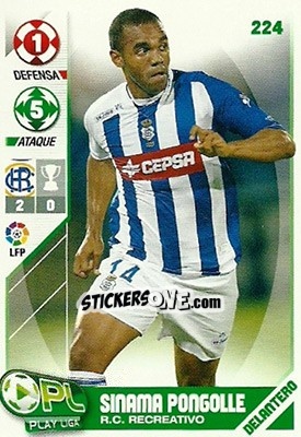 Sticker Sinamá-Pongolle - Play Liga 2007-2008 - Panini