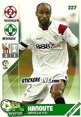 Sticker Kanouté - Play Liga 2007-2008 - Panini