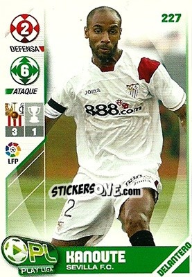 Sticker Kanouté - Play Liga 2007-2008 n. 227 - Panini