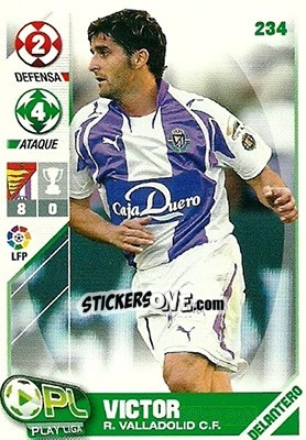 Sticker Víctor - Play Liga 2007-2008 n. 234 - Panini