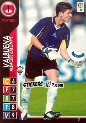 Sticker Valbuena - Derby Total Spain 2004-2005 - Panini