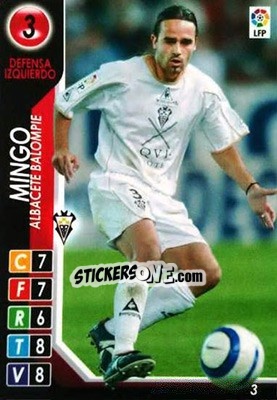 Sticker Mingo - Derby Total Spain 2004-2005 n. 3 - Panini
