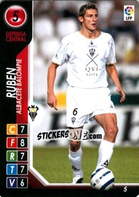 Cromo Ruben - Derby Total Spain 2004-2005 n. 5 - Panini