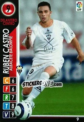 Sticker Ruben Castro - Derby Total Spain 2004-2005 n. 9 - Panini
