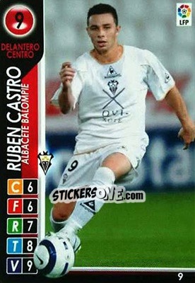 Figurina Ruben Castro - Derby Total Spain 2004-2005 - Panini