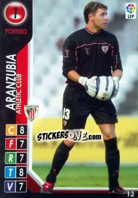 Sticker Aranzubia - Derby Total Spain 2004-2005 - Panini