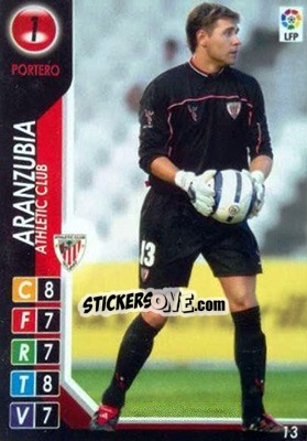 Sticker Aranzubia - Derby Total Spain 2004-2005 n. 13 - Panini