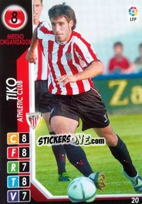 Figurina Tiko - Derby Total Spain 2004-2005 - Panini