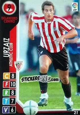 Sticker Urzaiz - Derby Total Spain 2004-2005 n. 21 - Panini