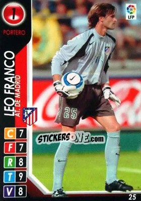 Sticker Leo Franco - Derby Total Spain 2004-2005 - Panini