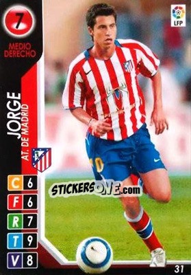 Sticker Jorge - Derby Total Spain 2004-2005 - Panini