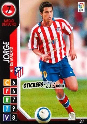 Figurina Jorge - Derby Total Spain 2004-2005 - Panini