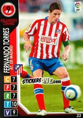 Sticker Fernando Torres - Derby Total Spain 2004-2005 - Panini