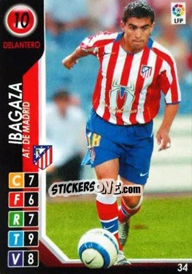 Figurina Ibagaza - Derby Total Spain 2004-2005 n. 34 - Panini