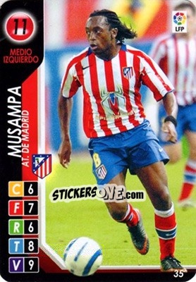 Sticker Musampa - Derby Total Spain 2004-2005 n. 35 - Panini