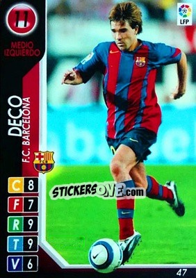 Sticker Deco - Derby Total Spain 2004-2005 n. 47 - Panini