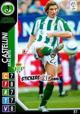 Cromo Castellini - Derby Total Spain 2004-2005 - Panini