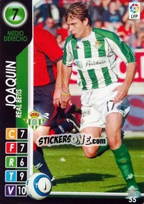Sticker Joaquin - Derby Total Spain 2004-2005 n. 55 - Panini