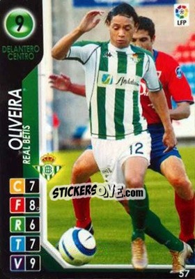 Sticker Oliveira - Derby Total Spain 2004-2005 - Panini