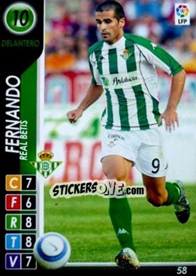 Sticker Fernando - Derby Total Spain 2004-2005 - Panini