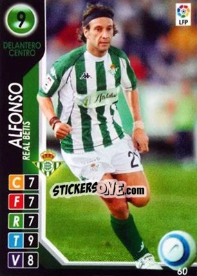 Sticker Alfonso - Derby Total Spain 2004-2005 - Panini
