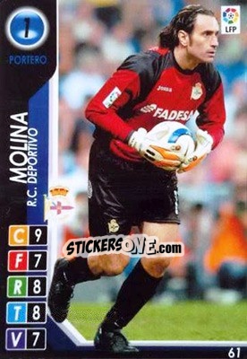 Sticker Molina - Derby Total Spain 2004-2005 n. 61 - Panini