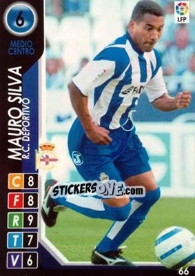 Sticker Mauro Silva - Derby Total Spain 2004-2005 - Panini