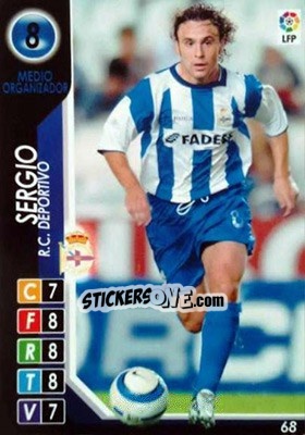 Sticker Sergio - Derby Total Spain 2004-2005 n. 68 - Panini