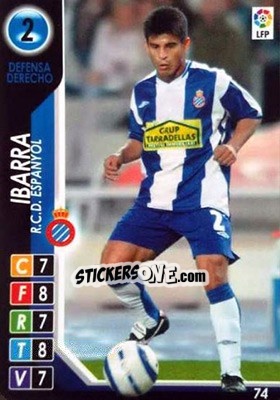 Sticker Ibarra - Derby Total Spain 2004-2005 - Panini