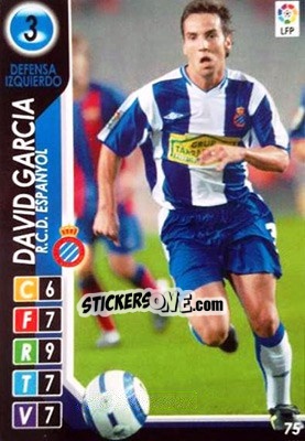 Cromo David Garcia - Derby Total Spain 2004-2005 - Panini