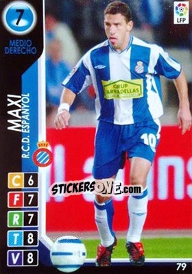 Cromo Maxi Rodríguez - Derby Total Spain 2004-2005 - Panini