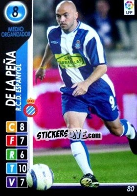 Cromo De La Pena - Derby Total Spain 2004-2005 - Panini