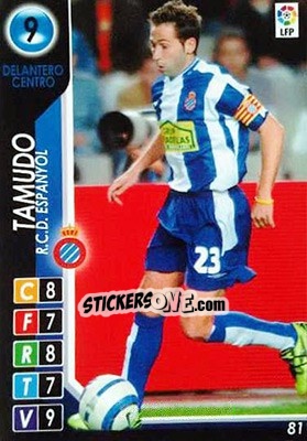 Sticker Tamudo - Derby Total Spain 2004-2005 - Panini