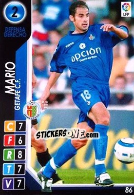 Sticker Mario - Derby Total Spain 2004-2005 n. 86 - Panini