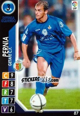 Figurina Pernia - Derby Total Spain 2004-2005 - Panini