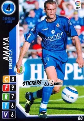 Sticker Amaya - Derby Total Spain 2004-2005 n. 88 - Panini