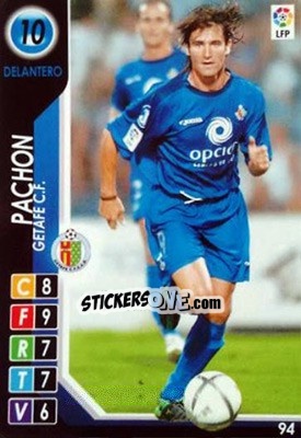Sticker Pachon - Derby Total Spain 2004-2005 - Panini
