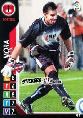 Sticker Mora - Derby Total Spain 2004-2005 - Panini