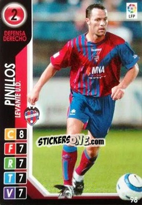 Figurina Pinillos - Derby Total Spain 2004-2005 - Panini