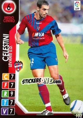 Sticker Celestini - Derby Total Spain 2004-2005 - Panini