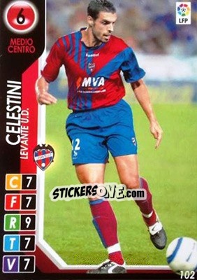 Sticker Celestini - Derby Total Spain 2004-2005 n. 102 - Panini