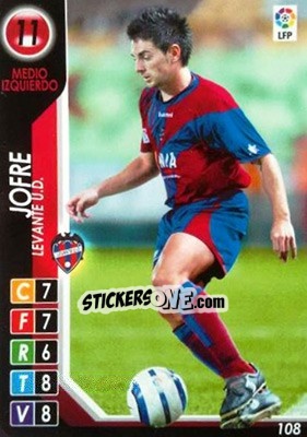 Sticker Jofre - Derby Total Spain 2004-2005 n. 108 - Panini