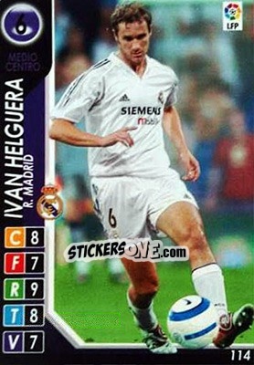Sticker Helguera - Derby Total Spain 2004-2005 n. 114 - Panini