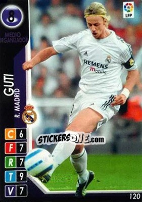 Sticker Guti - Derby Total Spain 2004-2005 - Panini