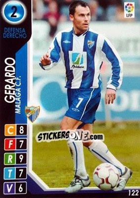 Sticker Gerardo - Derby Total Spain 2004-2005 - Panini