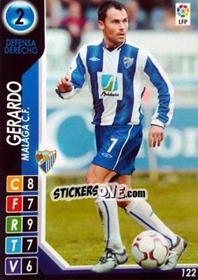 Sticker Gerardo - Derby Total Spain 2004-2005 n. 122 - Panini