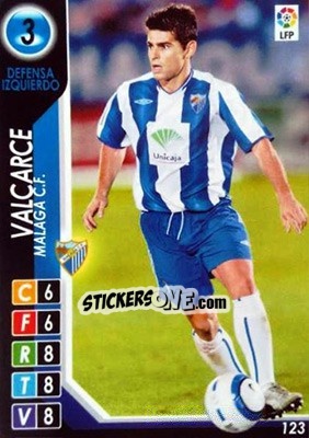 Sticker Valcarce - Derby Total Spain 2004-2005 - Panini