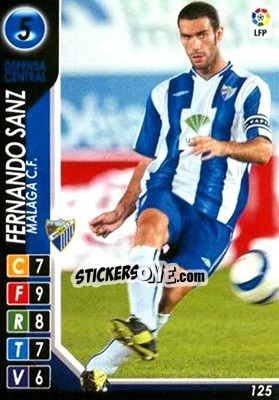 Sticker Fernando Sanz - Derby Total Spain 2004-2005 - Panini
